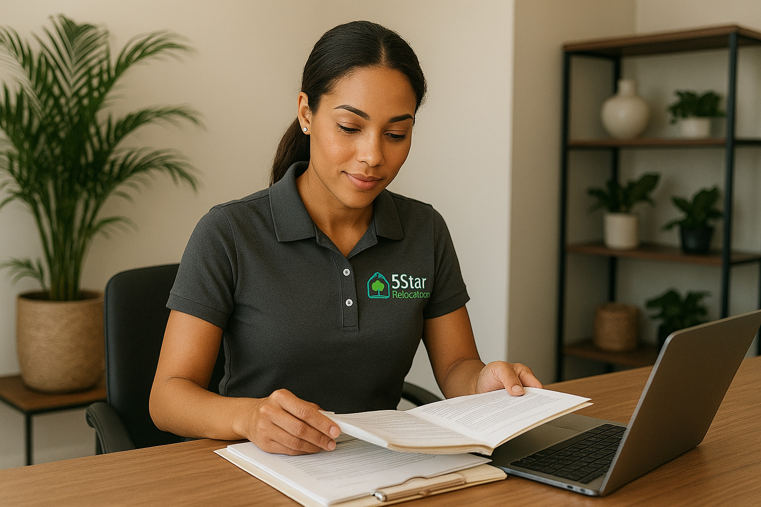 Packing service example